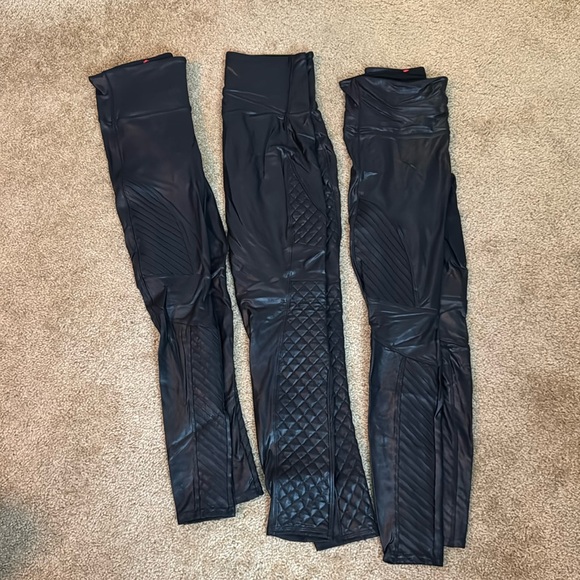 SPANX Pants - Spanx Moto Leggings Lot